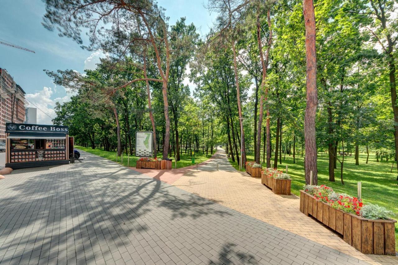 Apartment Voskresenska 18 , Парковые Озера 基輔 外观 照片