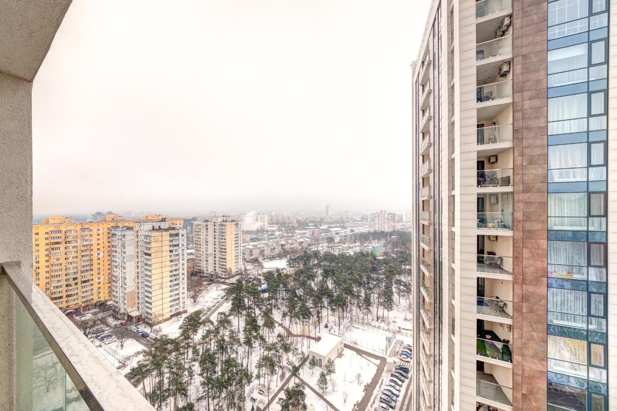 Apartment Voskresenska 18 , Парковые Озера 基輔 客房 照片